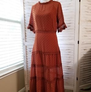 Lulus tea length dress